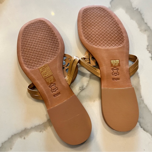 Tory Burch Tan Leather Sandals - Picture 4 of 7